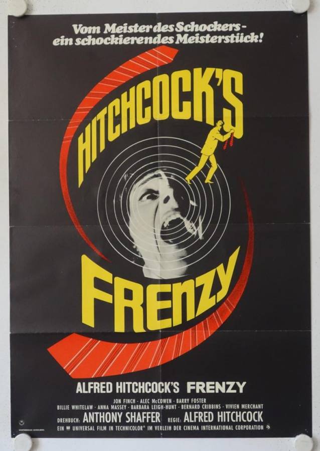 Frenzy originales deutsches Filmplakat
